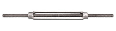 STAINLESS TURNBUCKLE FULL THREAD FS 3/4''X6'' 316-NM