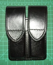 Don Hume D407 Hidden Hook&Loop Magazine Pouch Double Stack Beretta S&W 9mm 40S&W