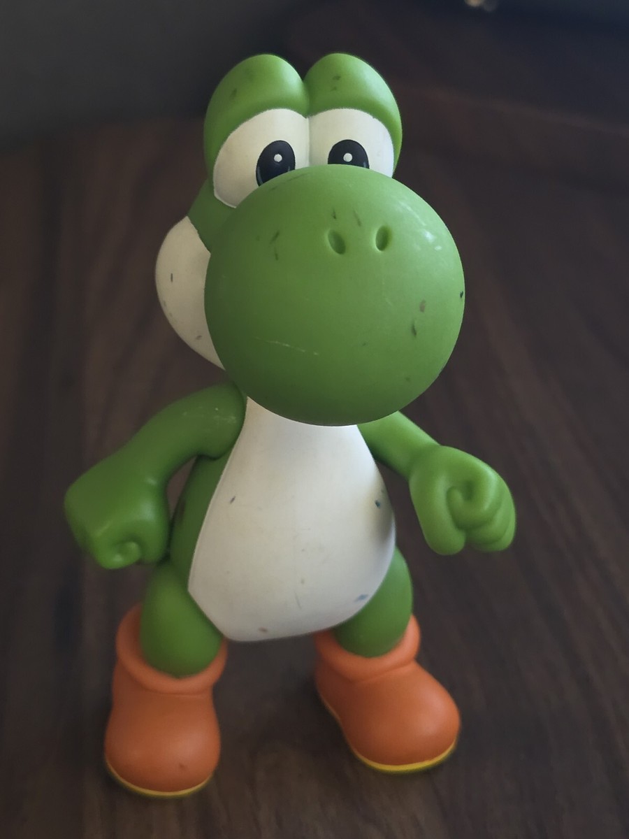 Yoshi Jakks World Of Nintendo 2008 Super Mario YOSHI Figure 4.5