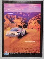 1999 Magazine Advertisement Page Ultimate Amoco Race Car Grand Canyon Print Ad