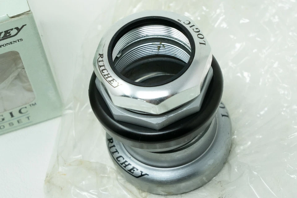 NOS RITCHEY LOGIC 1+1/8 INCH HEADSET THREADED VINTAGE OLD MTB MOUNTAIN BIKE NEW - Image 3 of 4