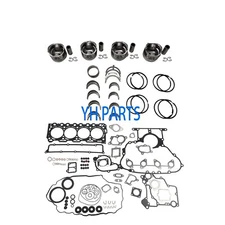 Overhaul Rebuild Kit piston for KUBOTA V3307T V3307-DI-T Engine KX080-3 KX080-4