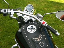 (S) Suzuki Marauder Vz 800 Leder Tank Panel, Abdeckmatte, Riemen, Chap, Bh, Bib