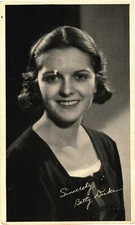 Portrait of Young American Actress Betsy Drake Postcard