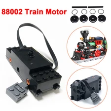 Fit For LEGO Power Function 88011: 9V TRAIN MOTOR WITH WHEELS Technic Toy