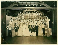 Historical Pasadena CA High School Play Cast Photo 1930s A E Arnold 8" x 10" B&W