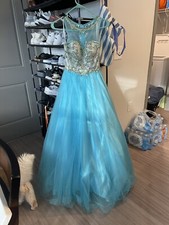 prom dresses long used