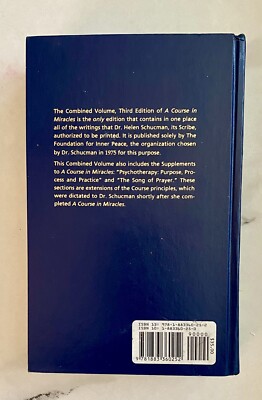 A Course In Miracles: Combined Volume. Foundation For Inner Peace