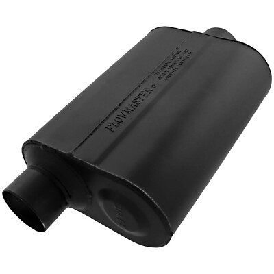 Flowmaster 952546 Super 40 Muffler 2.50 Offset In / 2.50 Center Out Aggressive