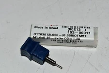 NEW Vargus D1T03012L050-I0.35ISOTMVT Solid Carbide Thread Mill M1.6x0.365 3xDo