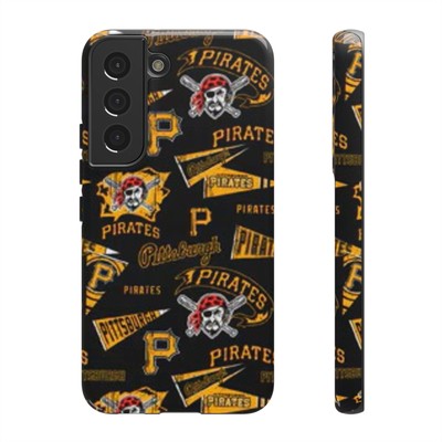 Pittsburgh Pirates Apple iPhone, Samsung Galaxy, and Google Pixel Phone Cases