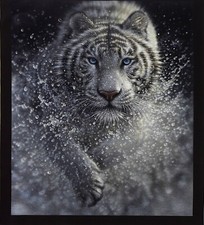 100% Cotton Fabric, Animal Panels, On Safari  - Riley Blake