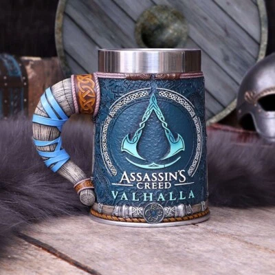 Assassin's Creed Valhalla Tankard Nemesis Now Officially Licensed Viking Mug