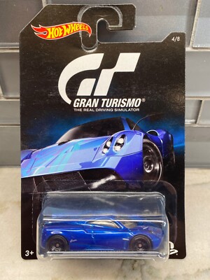 Hot Wheels 2016 GRAN TURISMO PlayStation PAGANI HUAYRA Dunkelblau 1:64