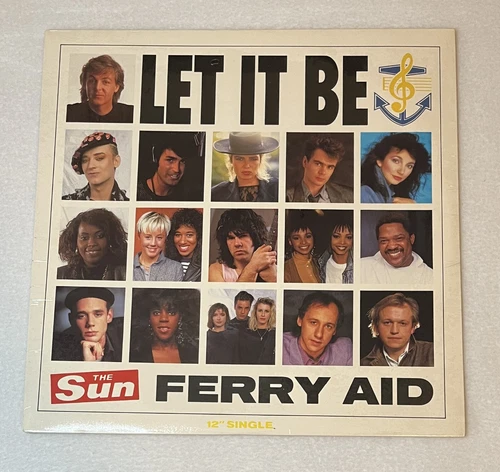 FERRY AID - LET IT BE - Various Artist BEATLES Related 12" Sealed -1974 Canadian