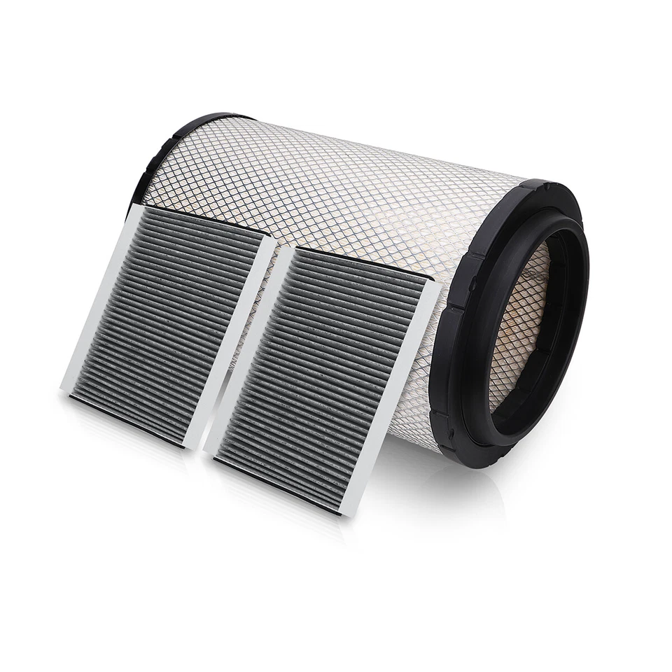 Filtro de aire del motor AF26163M y 2 cabinas AF26405 apto para camiones Volvo reemplaza AF26472M Foto 4 de 4