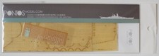 1/350 Wood Deck for IJN Yamato 1945 TAM New Tool 78025 Pontos 35029WD1 MISP