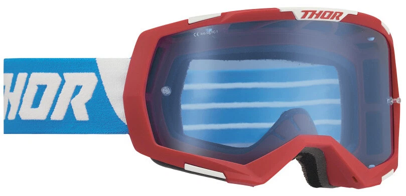 Óculos Thor Regiment adulto motocross bicicleta suja off road ATV UTV - Imagem 4 de 4