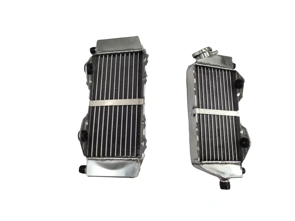 Radiador de aluminio para Kawasaki KX125 / KX250 1999-2004 ambos lados Foto 2 de 4
