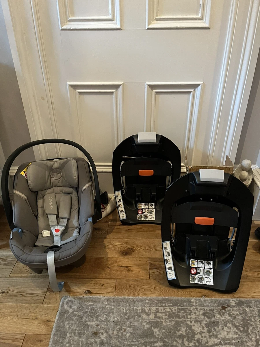 baby car seat And Two IsoFix Bases