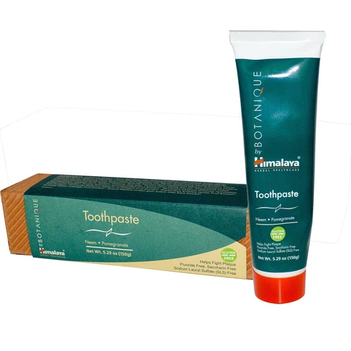 Neem & Pomegranate Toothpaste - Flouride Free - 150g - Herbal Tooth Care