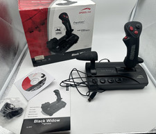 Speedlink Black Widow Flightstick PC Windows Videospiel Controller SI-6640