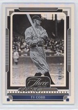 2025 Panini Three and Two Holo Silver /49 Ty Cobb #106 HOF pe8