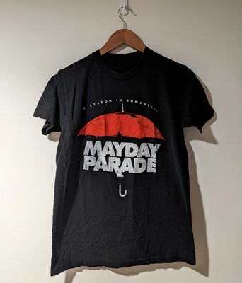 Vintage 2010's Mayday Parade A Lesson in Romantics T Shirt Black S-5XL AQ41