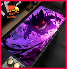 P-Pokemon Gengar Grande Mousepad Large Gaming Mouse Pad