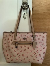 Coach Taylor Tote Floral Bloom Chalk 27165