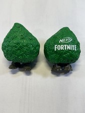 2018 Hasbro Epic Games Nerf Fortnite Green Bush Target Used Two Targets Lot