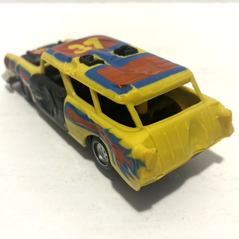1970’s Kenner SSP Smash up Derby Junk Jammers Vintage Pull Cord Car Toy In Box - Image 3 of 4
