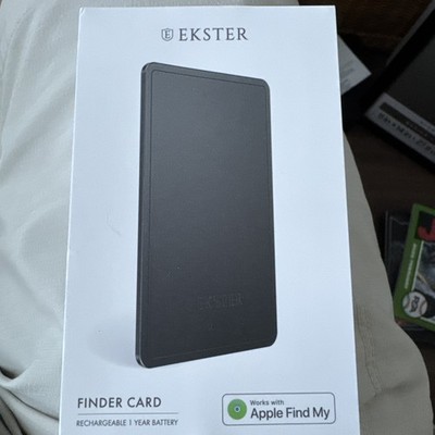Ekster Finder Card Wallet Finder Rechargeable Bluetooth GPS Tracker NEW Sealed