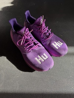 Size 11.5 - Pharrell x adidas Solar Hu Glide Active Purple