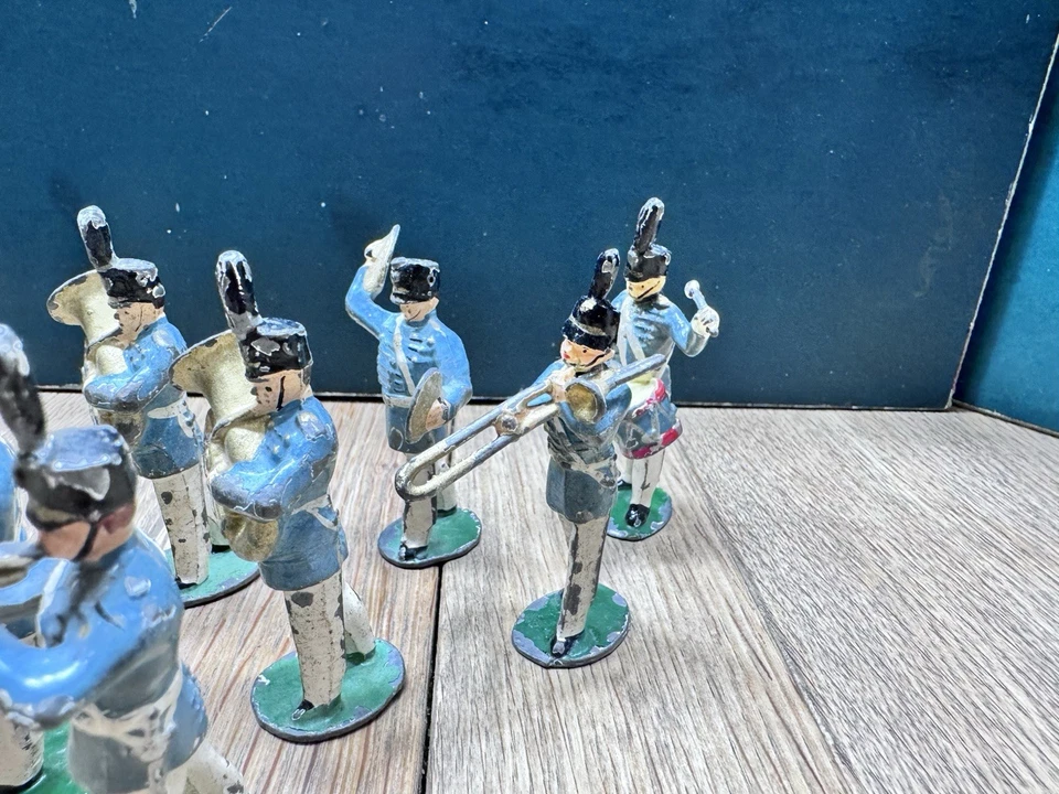 Timpo: Escasa banda de cadetes de West Point.  Posguerra c1950s. Sin caja Foto 4 de 4