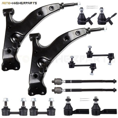 12x Front Lower Control Arm Ball Joint Tie Rod For 1993-1995 Toyota For Corolla
