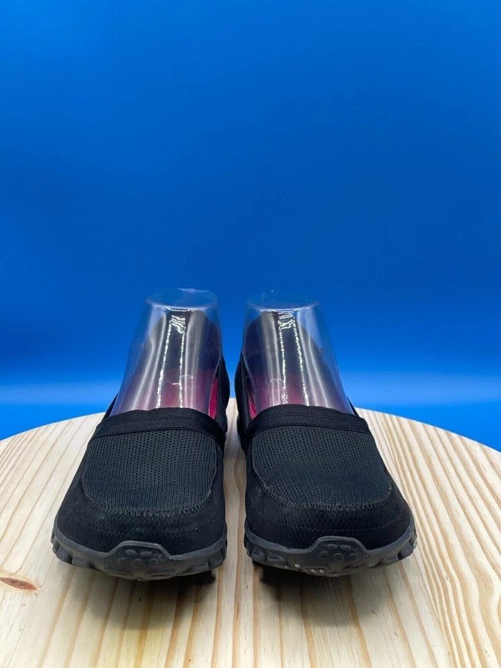 Skechers Ez Flex 2 Running Sneaker Women's Sz 9.5 Black Mesh Slip On Closed Toe - Image 2 of 4