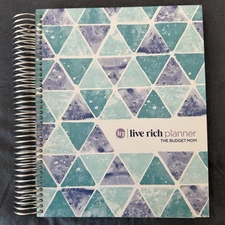 LIVE RICH PLANNER Budget Mom Undated Monthly Calendar Personal Finance Stickers