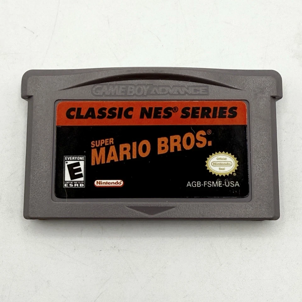 Super Mario Bros. Classic NES Series (Game Boy Advance GBA Cart W/Manual) Works - Image 2 of 4