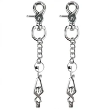 Heavy Duty Metal Glove Clip Holder for Tool Belt  Backpack - 2 Pack