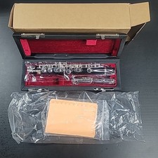 Advanced Piccolo With Case C Key Silver Plated Nice Sound