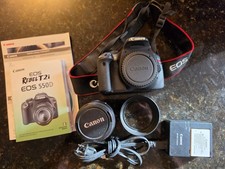 Canon EOS Rebel T2i 18MP DSLR Camera w/18-55mm Lens, Hood, Battery, 9767 shutter