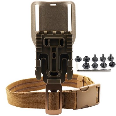 QLS Quick Locking System Kit, Drop Leg Holster Adapter 2.2 Mid Ride Belt Loop...