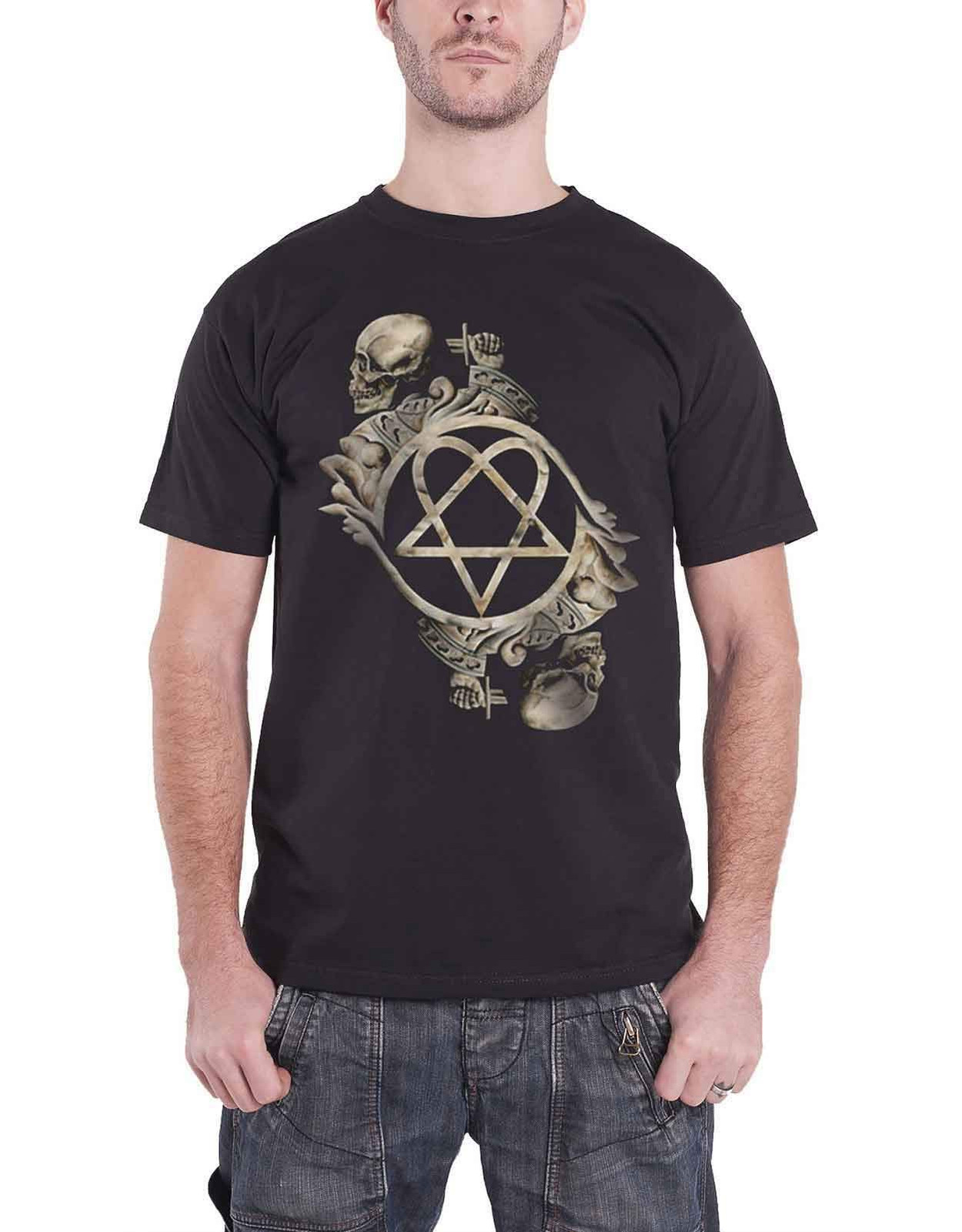 ROCKOFF Him - Костяная скульптура Camiseta Hombre (упаковка № 1)