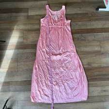 VTG Vanity Fair Pink Nylon Nightgown Size 40 Antron Full Length USA Made 39123