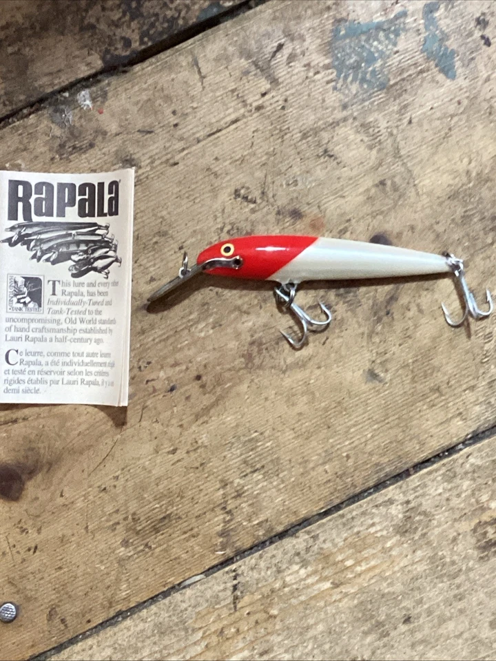 Rapala,sinking,magnum,testarossa,cd,8,rhsmag,artificiale,vintage,crankbaits,P4 - Immagine 2 di 4