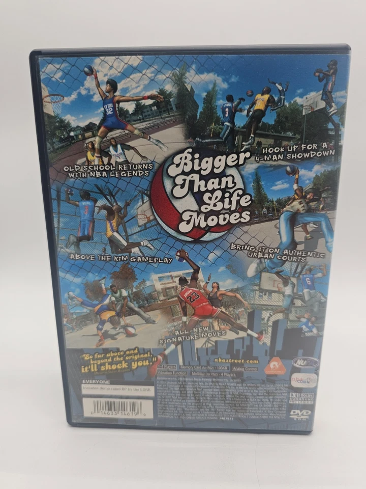 NBA Street Vol. 2 V2 (Sony PlayStation 2, 2003) PS2 Tested No Manual - Image 3 of 4