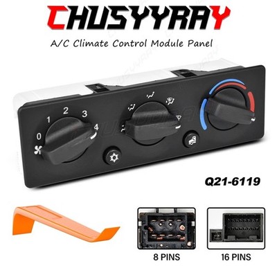 High Quality A/C Climate Control Module Panel Q21-6119 For Peterbilt Truck AAA
