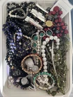 3lbs  Vintage-Now All Wearable Nice Costume Jewelry. Wear Resale Repurpose #R15
