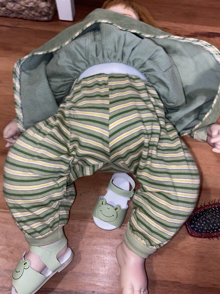 Adora, 20" Name Your Own Baby Doll, Fun Froggy Toddler Girl #2020294 Red Head Foto 3 de 4